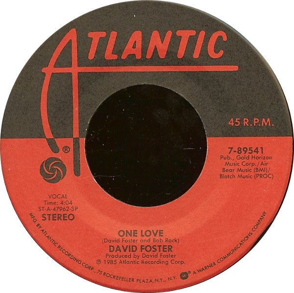 JOHN PARR - ST. ELMO'S FIRE (COVER) | 7" SINGLE VINILO USADO