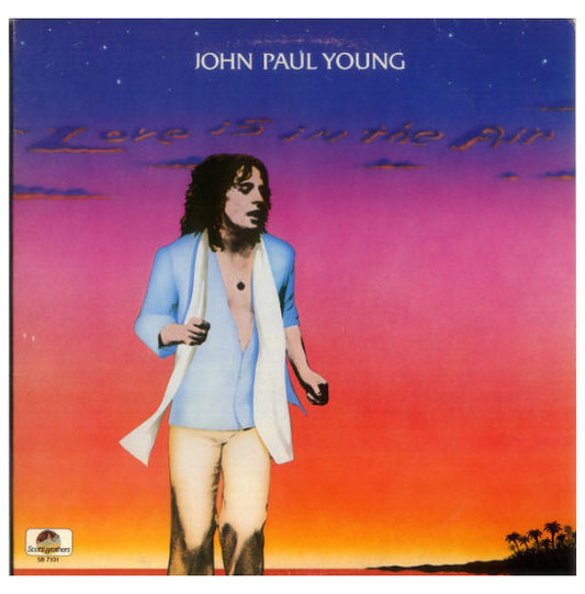 JOHN PAUL YOUNG - LOVE IS IN THE AIR | VINILO USADO