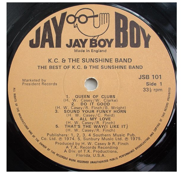 KC AND THE SUNSHINE BAND - THE BEST OF | VINILO USADO