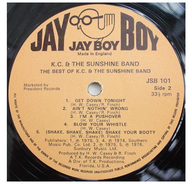 KC AND THE SUNSHINE BAND - THE BEST OF | VINILO USADO