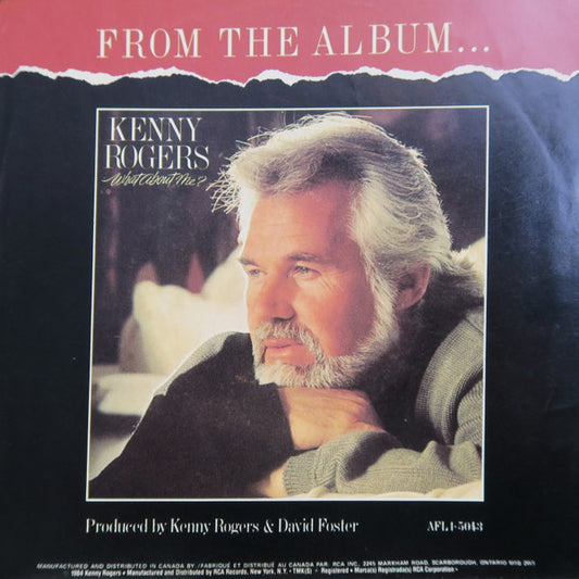 KENNY ROGERS, KIM CARNES FT. JAMES INGRAM - WHAT ABOUT ME? | 7" SINGLE VINILO USADO