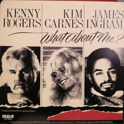 KENNY ROGERS, KIM CARNES FT. JAMES INGRAM - WHAT ABOUT ME? | 7" SINGLE VINILO USADO