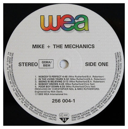 MIKE & THE MECHANICS - LIVING YEARS  | VINILO USADO