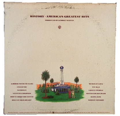 AMERICA - HISTORY: AMERICA'S GREATEST HITS | VINILO USADO