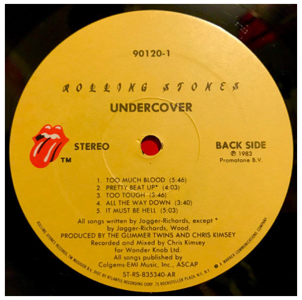 ROLLING STONES - UNDERCOVER | VINILO USADO