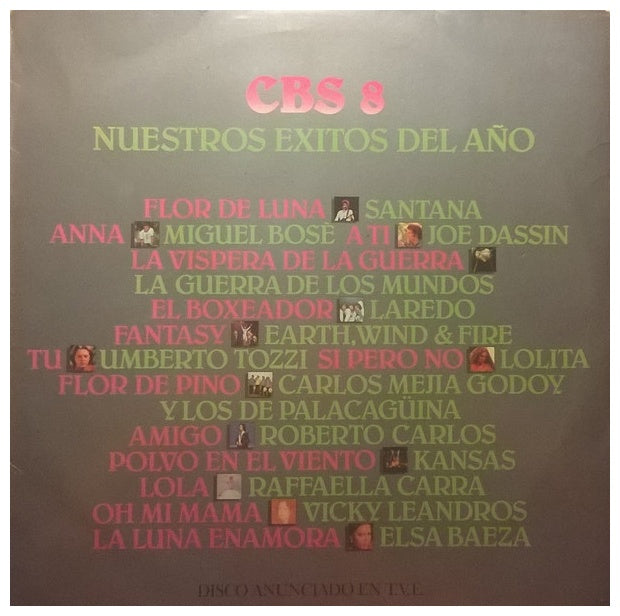 NUESTROS EXITOS DEL AÑO - CBS 8 - VARIOS ARTISTAS | VINILO USADO