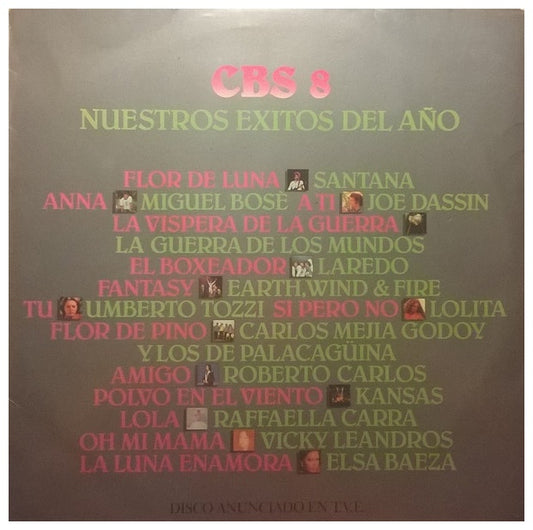 NUESTROS EXITOS DEL AÑO - CBS 8 - VARIOS ARTISTAS | VINILO USADO