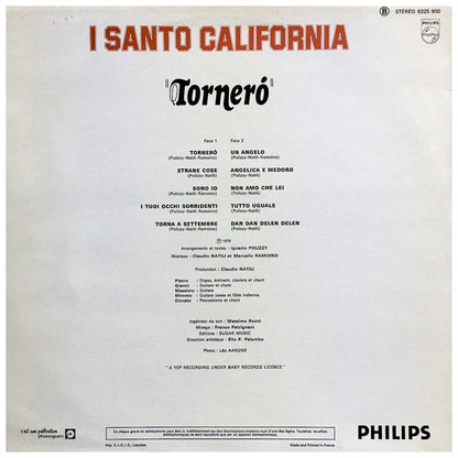 I SANTO CALIFORNIA - TORNERÓ | VINILO USADO