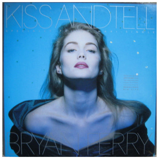 BRYAN FERRY - KISS AND TELL | 12" MAXI SINGLE USADO