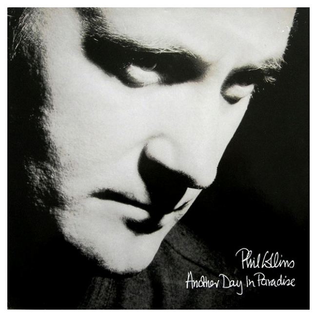 PHIL COLLINS - ANOTHER DAY IN PARADISE  | 12" MAXI SINGLE USADO