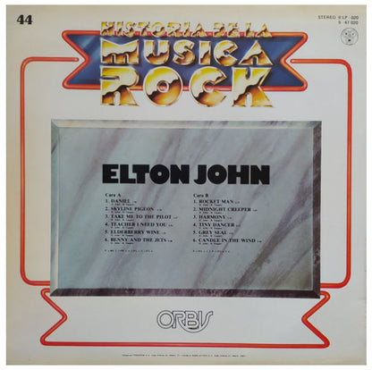 ELTON JOHN - HISTORIA DE LA MÚSICA ROCK: GRANDES EXITOS | VINILO USADO