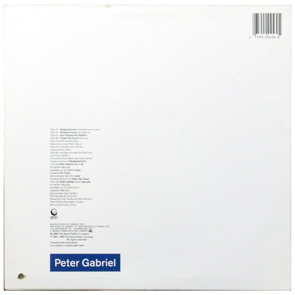 PETER GABRIEL  -  SLEDGEHAMMER | 12" MAXI SINGLE USADO