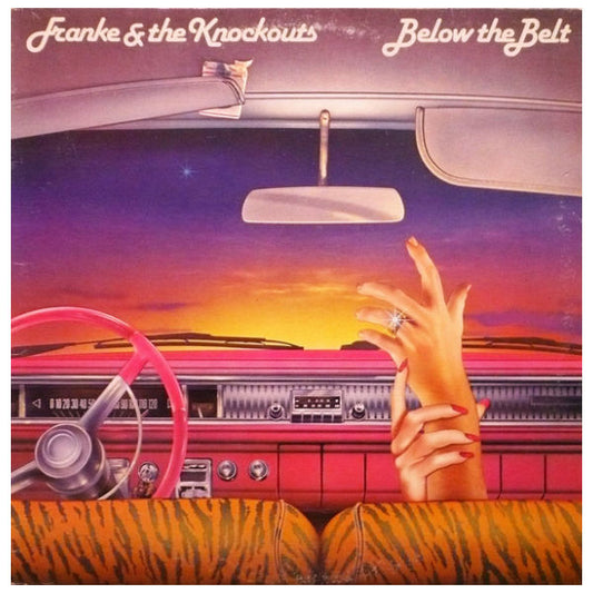 FRANKE & THE KNOCKOUTS - BELOW THE BELT | VINILO USADO