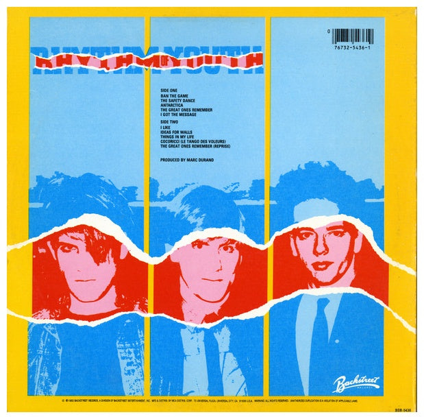 MEN WITHOUT HATS - RHYTHM OF YOUTH | VINILO USADO