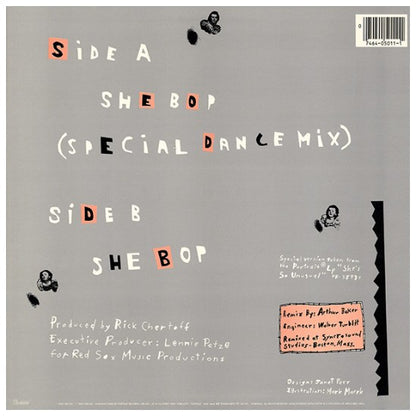 CYNDI LAUPER  -  SHE BOP | 12" MAXI SINGLE USADO