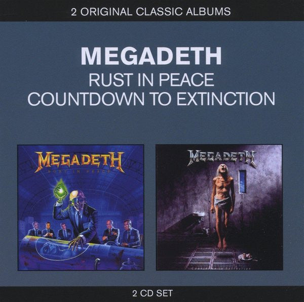 MEGADETH - CLASSIC ALBUMS (2CD)(RUST IN PEACE/COUNTDOWN TO EXTINCTION) | CD