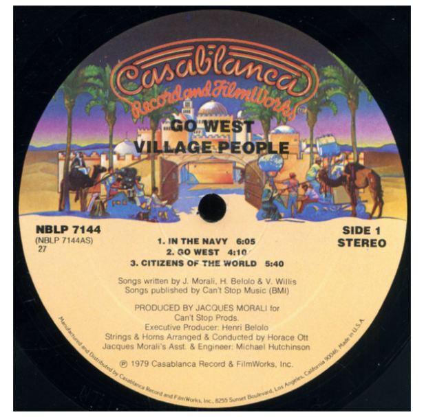 VILLAGE PEOPLE - GO WEST | VINILO USADO
