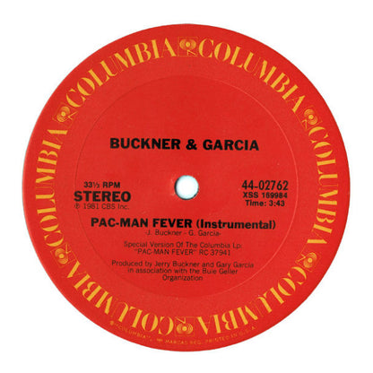 BUCKNER & GARCIA - PAC-MAN FEVER | 12" MAXI SINGLE USADO
