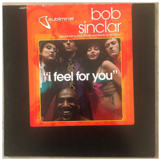 BOB SINCLAR  -  I FEEL FOR YOU (2LP) | 12" MAXI SINGLE USADO