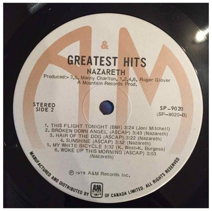 NAZARETH - GREATEST HITS | VINILO USADO