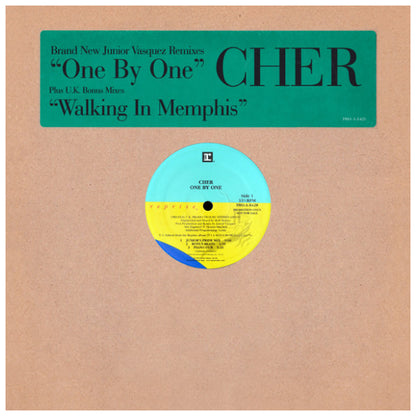 CHER - ONE BY ONE/WALKING IN MENPHIS | 12" MAXI SINGLE USADO