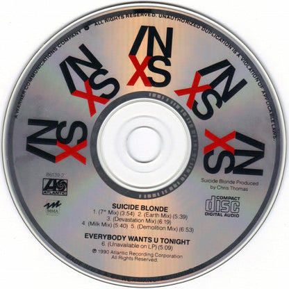INXS - SUICIDE BLONDE | CD SINGLE USADO