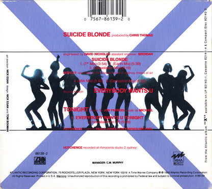 INXS - SUICIDE BLONDE | CD SINGLE USADO