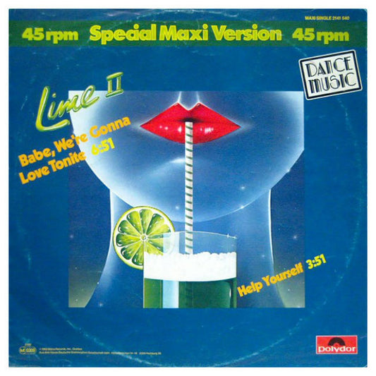 LIME - BABE, WE'RE GONNA LOVE TONITE | 12" MAXI SINGLE USADO