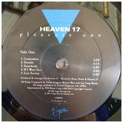 HEAVEN 17 - PLEASURE ONE | VINILO USADO