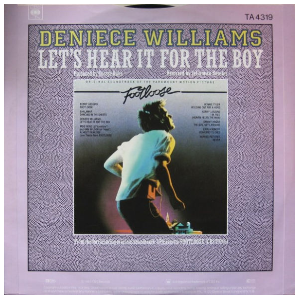 DENISSE WILLIAMS  -  LET'S HEAR IT FOR THE BOY | 12" MAXI SINGLE USADO
