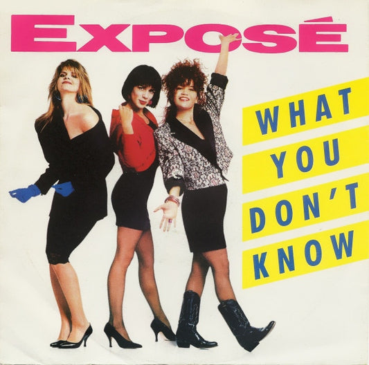 EXPOSE - WHAT YOU DON'T KNOW | 7" SINGLE VINILO USADO