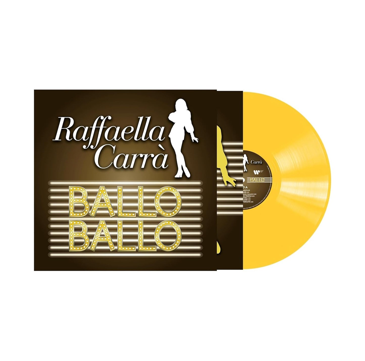 RAFAELLA CARRA - BALLO BALLO (YELLOW VINYL) (ITALY) | VINILO