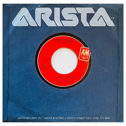 SERGIO MENDES - NEVER GONNA LET YOU GO | 7" SINGLE VINILO USADO