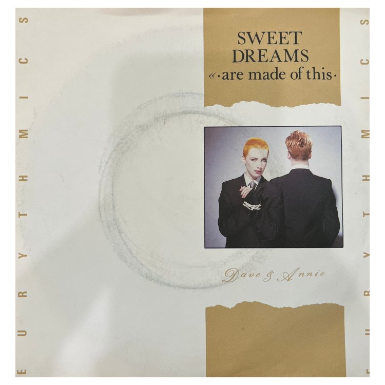 EURYTHMICS - SWEET DREAMS (ARE MADE OF THIS) | 7" SINGLE VINILO USADO