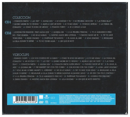 ALEJANDRO SANZ - COLECCION DEFINITIVA (2CD+DVD) | CD