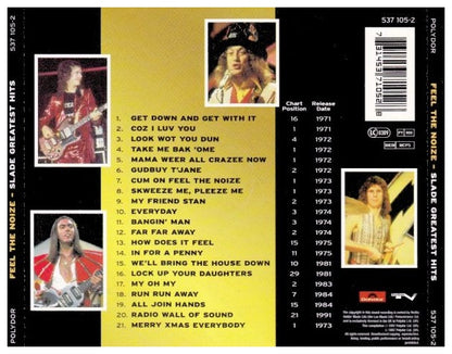 SLADE - FEEL THE NOIZE: GREATESTS HITS | CD
