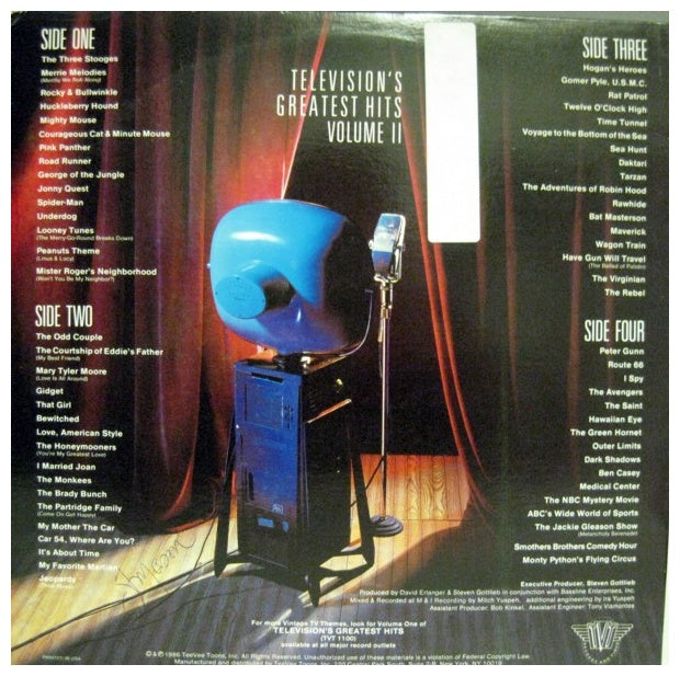 TEVEVISION'S GREATEST HITS - 65 TV THEMES VOL.2 (2LP) | VINILO USADO