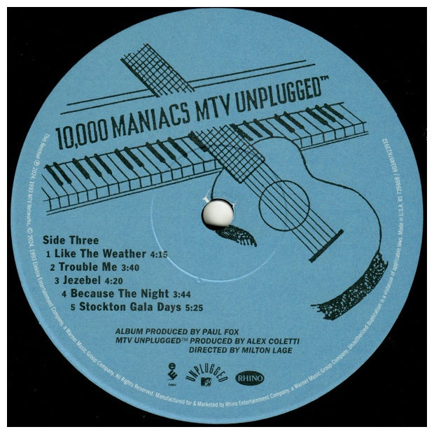 10, 000 MANIACS - MTV UNPLUGGED | VINILO