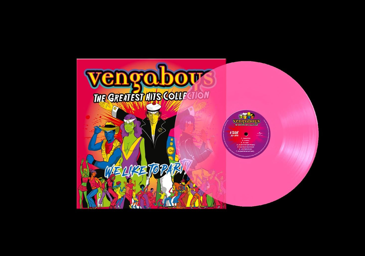 VENGABOYS - GREATEST HITS COLLECTION (PINK VINYL) | VINILO