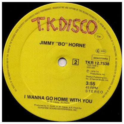 JIMMY BO HORNE - SPANK | 12" MAXI SINGLE USADO