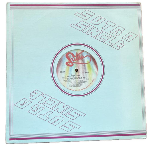 EROTIC EXOTIC - IF MY LOVE DOESN"T SUIT YA | 12" MAXI SINGLE USADO