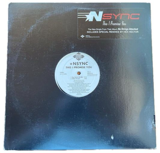 NSYNCH - THIS I PROMISE YOU | 12" MAXI SINGLE USADO