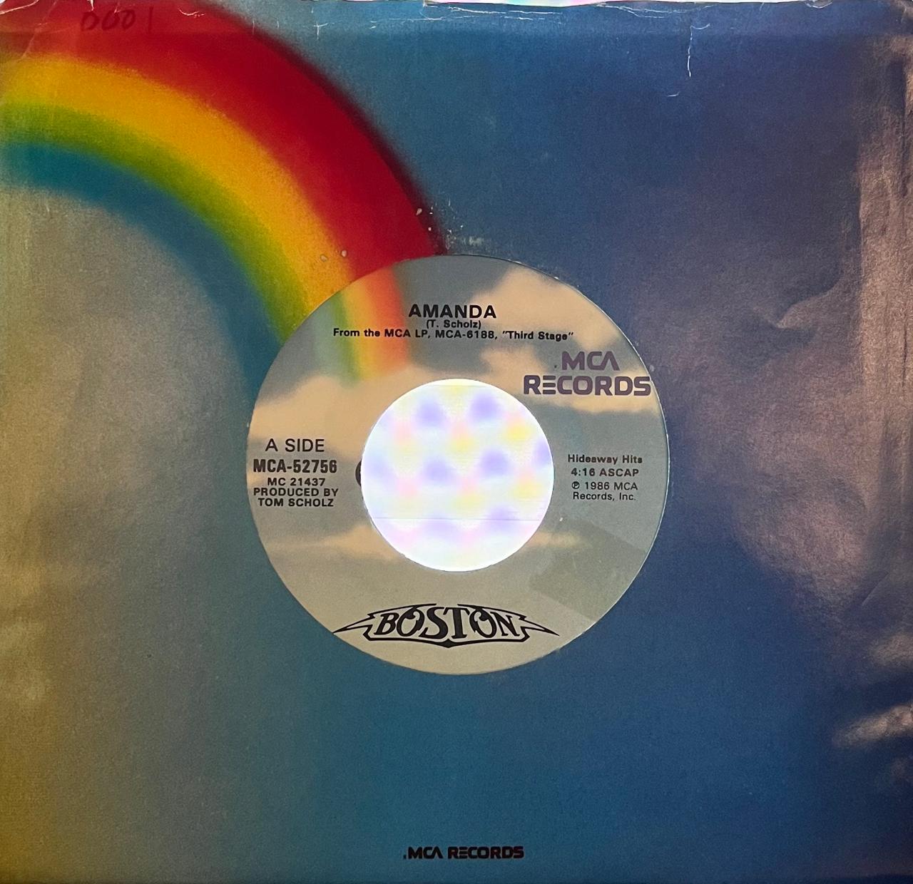 BOSTON - AMANDA | 7" SINGLE VINILO USADO