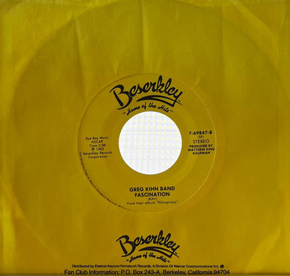 GREG KIHN BAND - JEOPARDY | 7'' SINGLE VINILO USADO