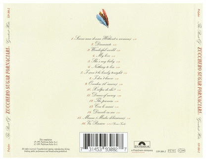 ZUCCHERO - THE BEST OF | CD