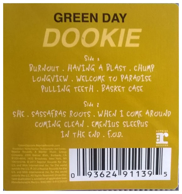 GREENDAY - DOOKIE (PICTURE DISC) | VINILO