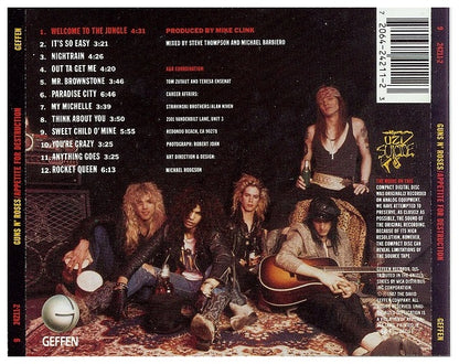 GUNS N' ROSES - APPETITE FOR DESTRUCTION | CD