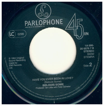 BELOUIS SOME - IMAGINATION | 7" SINGLE USADO