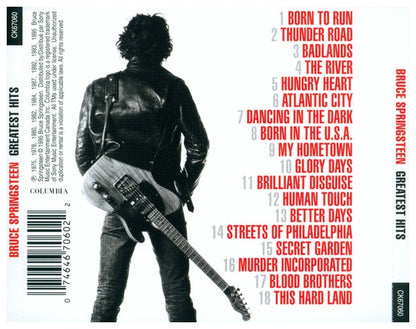 BRUCE SPRINGSTEEN - GREATEST HITS | CD