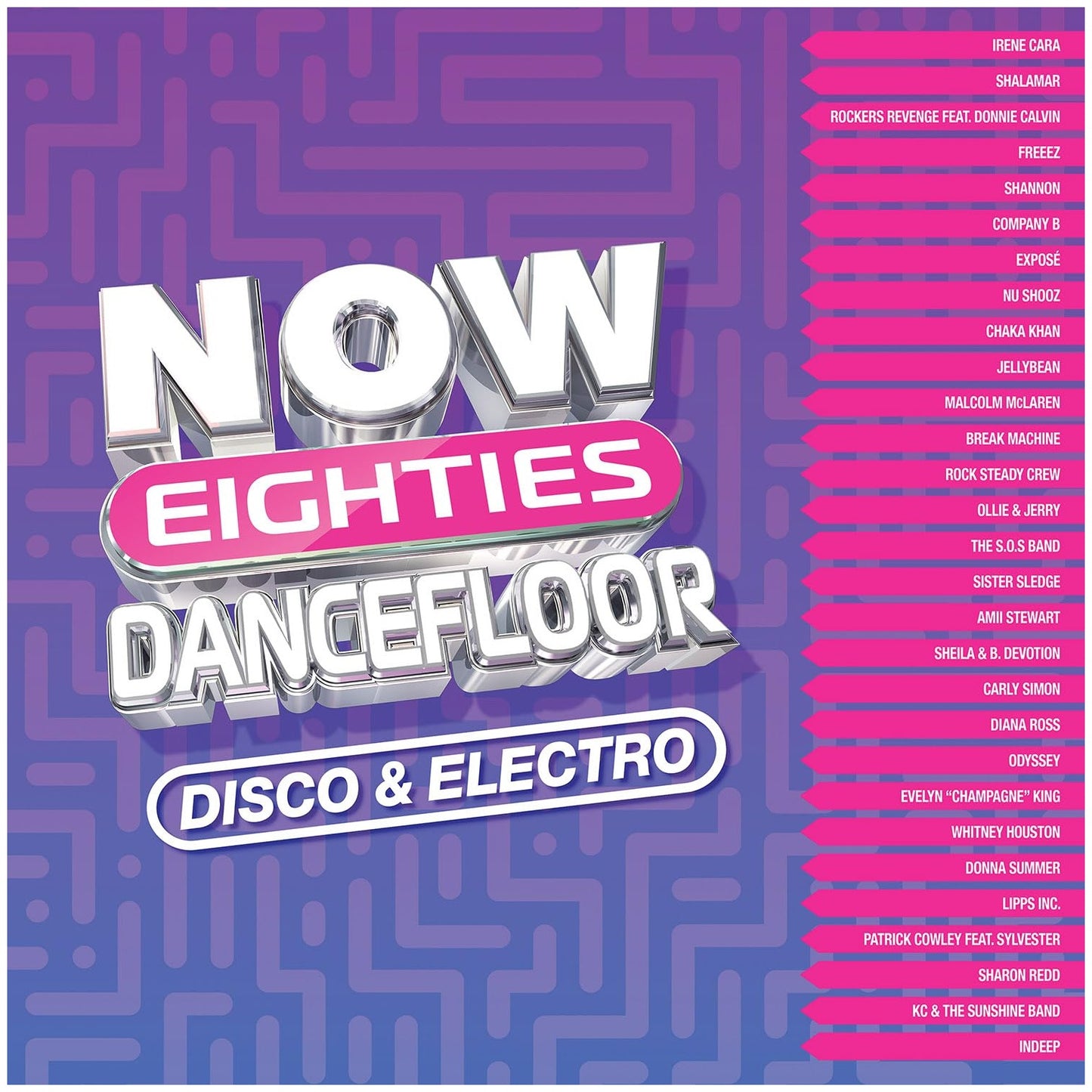 NOW 80'S DANCEFLOOR - DISCO & ELECTRO (2LP) | VINILO